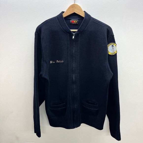 Vintage Uniform Sweater | Navy Blue - Picture 3 of 7